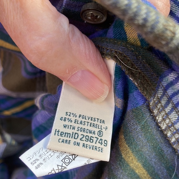 Llbean small flannel - Picture 6 of 6